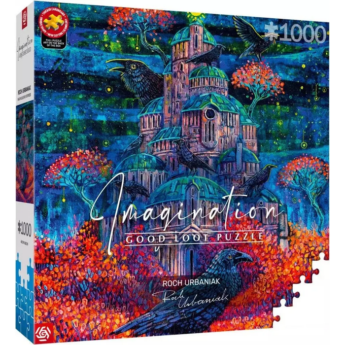 Puzzle Good Loot Imagination - Roch Urbaniak: Raven Queen’s Fortress 1000 pc(s) - TraditionalPUZ-TRA<<<(Games and Toys)
