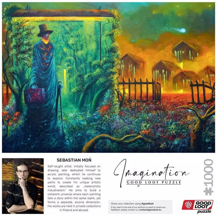 Puzzle Good Loot Imagination - Sebastian Moń: Stationary Traveller II 1000 pc(s) - TraditionalPUZ-TRA<<<(Games