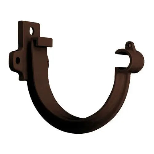 PVC GUTTER CLAMP 116 BROWN CIP 116 M FIRST PLAST - Аксесоари<<<Улуци,тръби и канали<<<Строителни материали<<<Praktiker