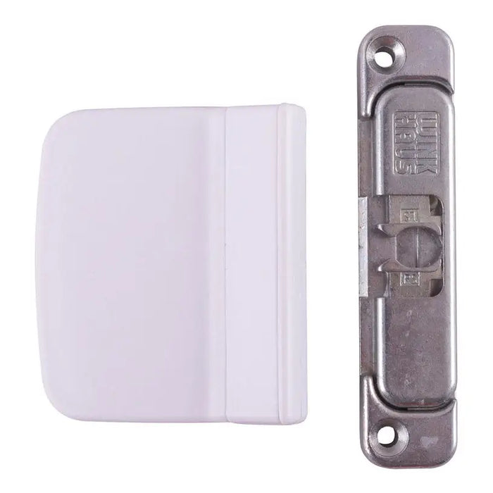 PVC PROFILINK BALCONY DOOR CLAMP WHITE - Обков за врати<<<Обков<<<Мебели и интериор<<<Praktiker&&&Обков за