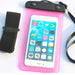 PVC waterproof armband phone case - orange - Sport products<<<HurtelXML