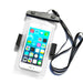PVC waterproof armband phone case - transparent - Sport products<<<HurtelXML