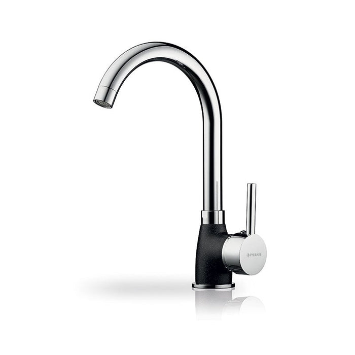 Pyramis Bello Duo Kitchen mixer 090927138 Granite silver/black dotted - Kitchen tapsAGD-BAT<<<Home Appliance