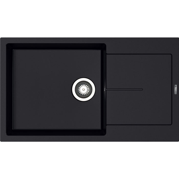 GRANITE KITCHEN SINK PYRAMIS ITHAKA 86X50 CM 1B1D VOLCANO