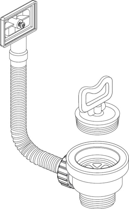 VALVE FOR SIPHON PYRAMIS Ф 60 MM.