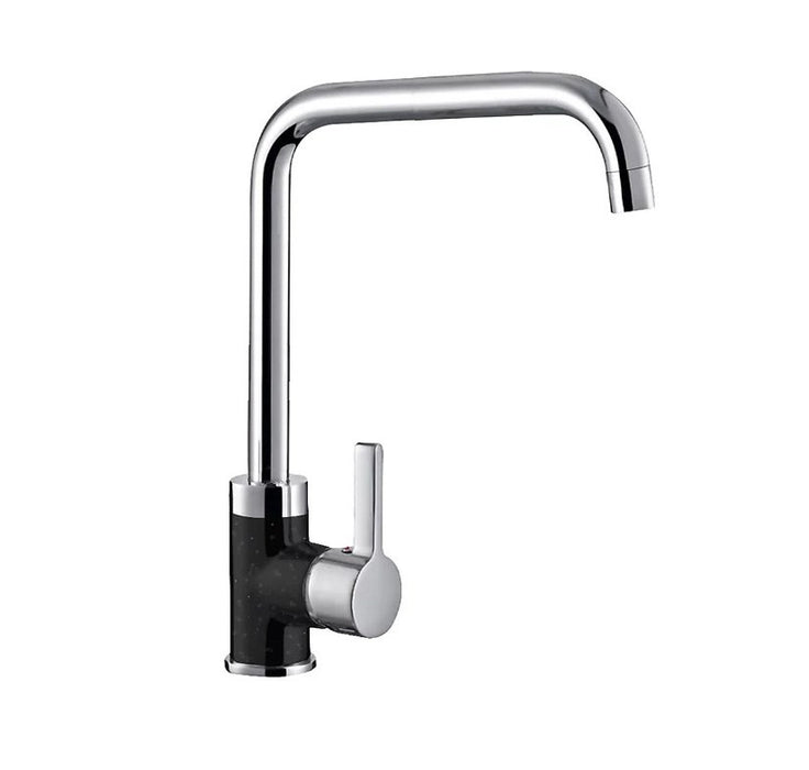 PYRAMIS SILVIO DUO granite black mixer