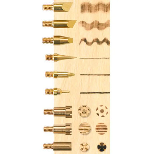 PYROGRAPH WITH STAND AND 9 ATTACHMENTS PEBARO 0260 - Уреди за гравиране<<<Шлайф машини<<<Инструменти и
