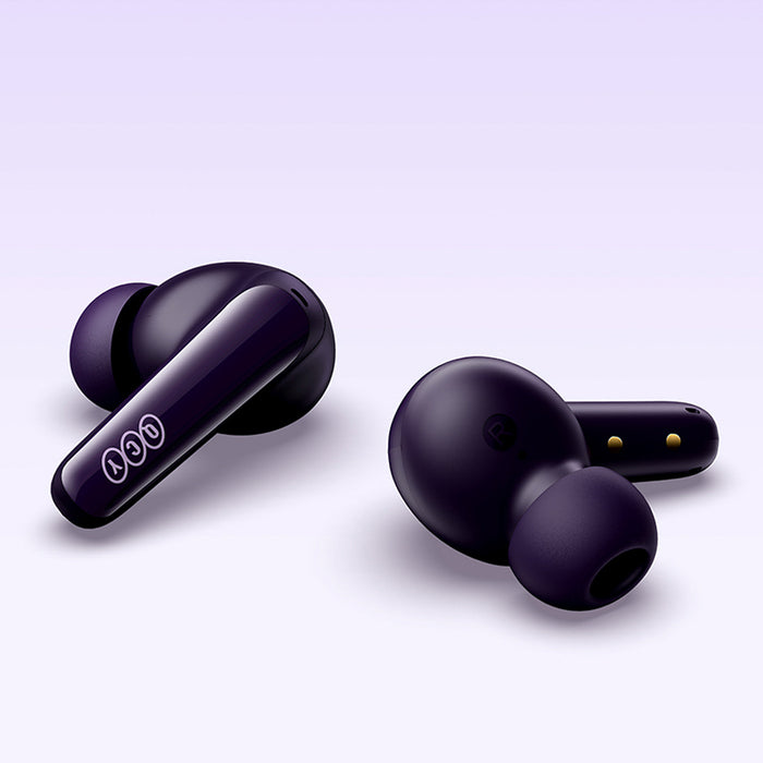 Wireless Earphones TWS QCY T13x (purple)