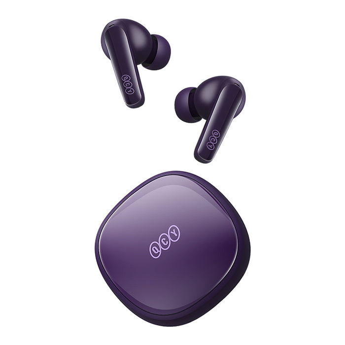 Wireless Earphones TWS QCY T13x (purple)