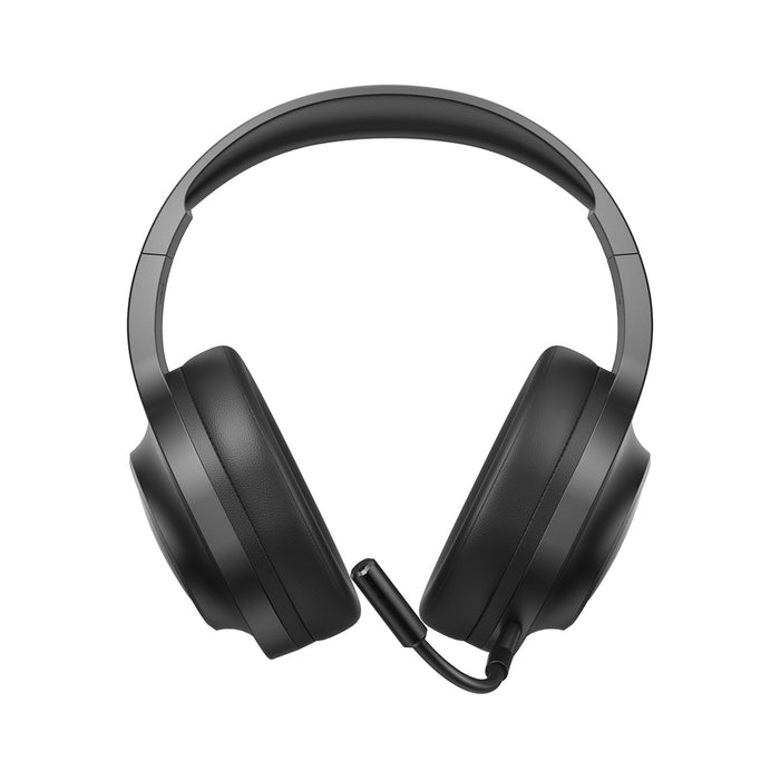 QCY Heroad V200 Tri-Mode Gaming Headphones with 7.1 Sound, 240h Battery, and Detachable Microphone - Black