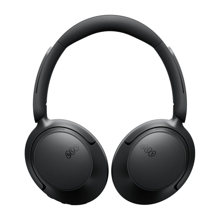 QCY H3S Wireless On-Ear Headphones with LDAC and ANC Noise Cancellation - Black