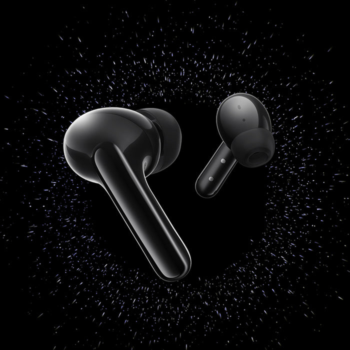 QCY Melobuds N60 Wireless In-Ear Headphones with LDAC and ANC Noise Cancellation - Black