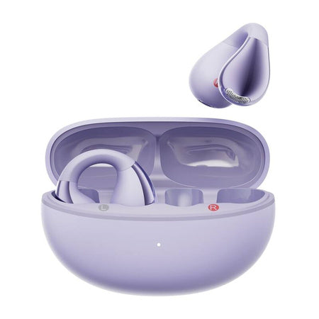QCY Crossky Clip C30 headphones (purple)