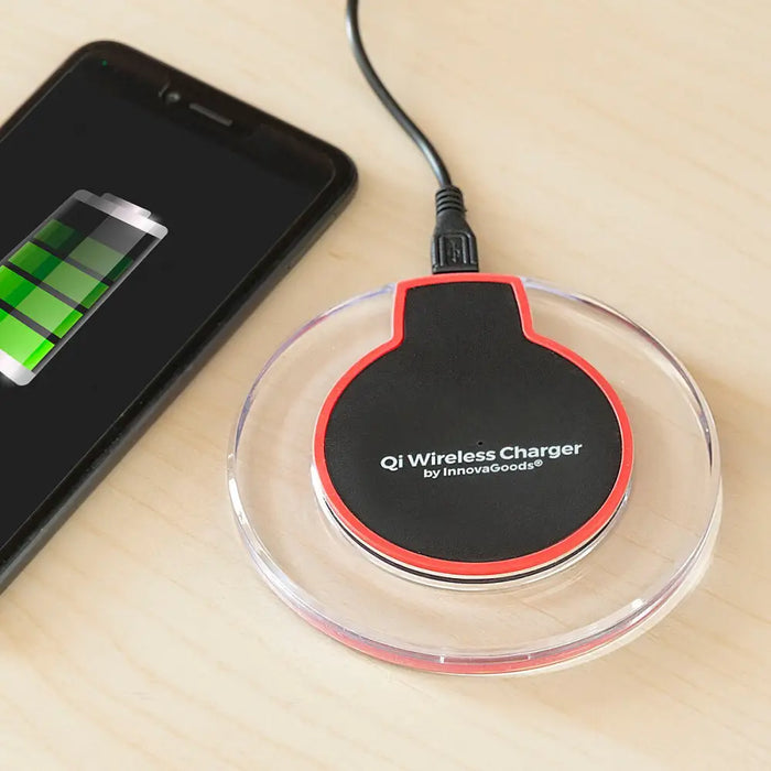Qi Wireless Charger for Smartphones InnovaGoods - Електроника Телефони и таблети<<<Компютри| Електроника<<<BigBuy&&&USB