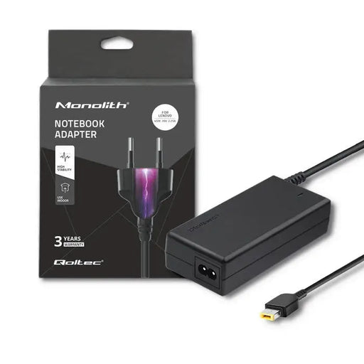Qoltec 50098.45W power adapter/inverter Indoor Black - Power supplies for laptopsZDL-NOT<<<Power supplies for computers