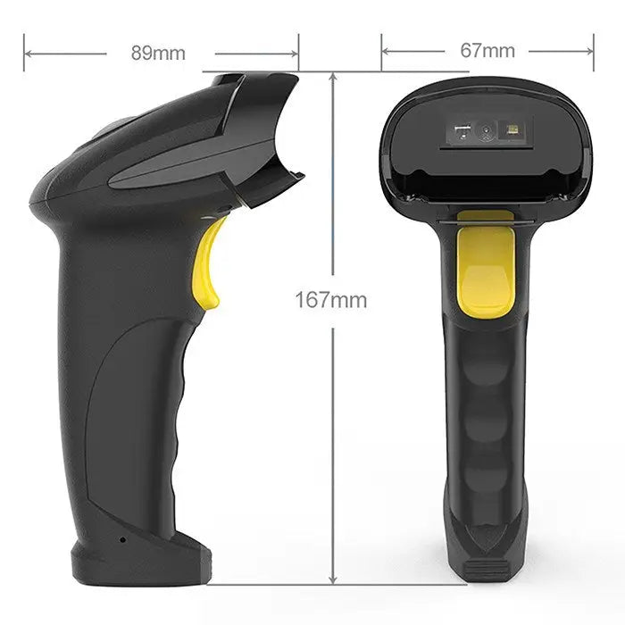 Qoltec 50856 Wireless barcode scanner 1D 2D | 2.4GHz - Bar code readersURS-CZK<<<Shop equipmentURS<<<ActionPL