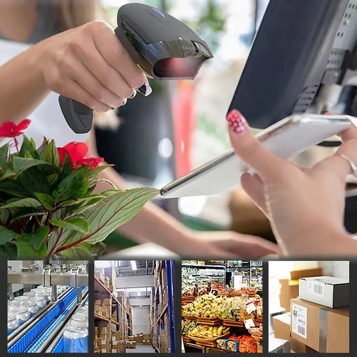 Qoltec 50856 Wireless barcode scanner 1D 2D | 2.4GHz - Bar code readersURS-CZK<<<Shop equipmentURS<<<ActionPL