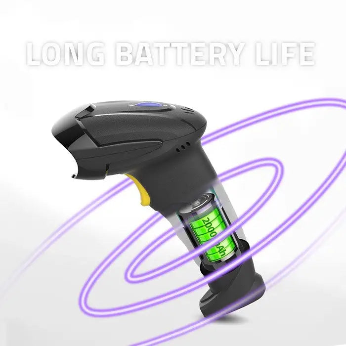 Qoltec 50856 Wireless barcode scanner 1D 2D | 2.4GHz - Bar code readersURS-CZK<<<Shop equipmentURS<<<ActionPL