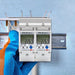 Qoltec 50882 Single phase electronic energy consumption meter for DIN rail | Wi-Fi | TUYA | 230V | LCD - Energy