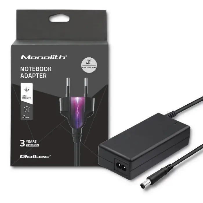 Qoltec 51506.45W Power adapter for Asus | 45W | 19V | 2.37A | 4.0*1.35 | +power cable - Power supplies