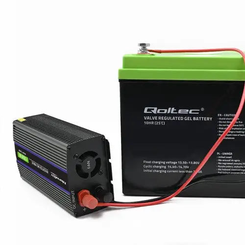 Qoltec Monolith power adapter/inverter Auto/Indoor 600 W Black - ConvertersZSA-PRZ<<<Car power supplyZSA<<<ActionPL