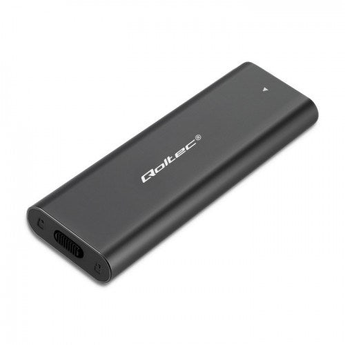 Qoltec 50311 storage drive enclosure SSD enclosure Black M.2