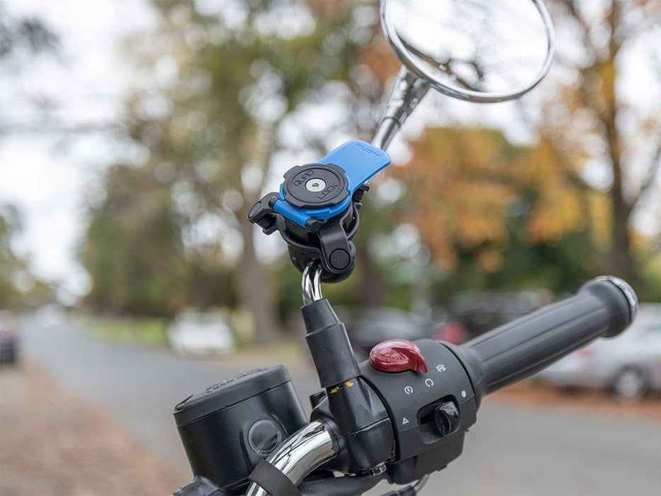 Quad Lock Mirror Mount Passive holder Mobile phone/Smartphone Black, Blue