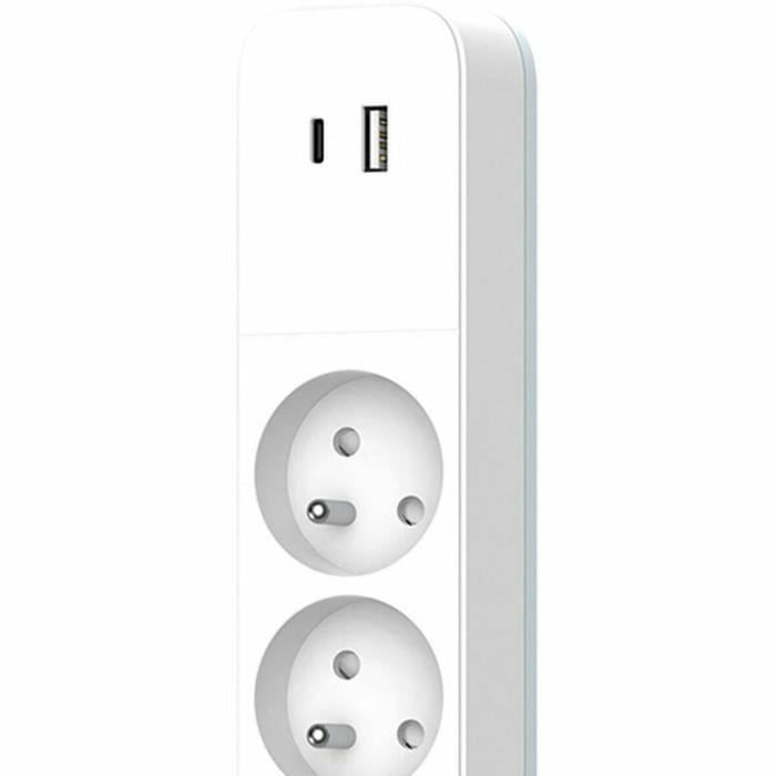 4-socket plugboard with power switch QUARX (1,5 m)