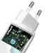 Quick Travel Charger Baseus GaN2 Lite USB + C 65W EU (white) - Travel Charger<<<Accessories<<<Основна<<<DunaXML&&&Cell
