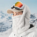 Qunature Arctic Velvet Ski Balaclava Size L - White - Sport products<<<HurtelXML