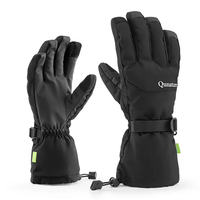 Qunature Finger Style Ski Gloves Size L - Black - Sport products<<<HurtelXML