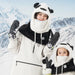 Qunature Panda Heat Transfer Ski Gloves Kids Size S - Black/White - Sport products<<<HurtelXML