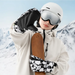 Qunature Panda Heat Transfer Ski Gloves Kids Size S - Black/White - Sport products<<<HurtelXML