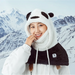 Qunature Panda Ski Balaclava for Kids/Adults Size M - Black/White - Sport products<<<HurtelXML