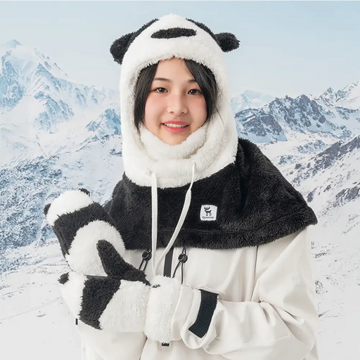 Qunature Panda Ski Gloves for Kids and Adults Size S - Black/White - Sport products<<<HurtelXML