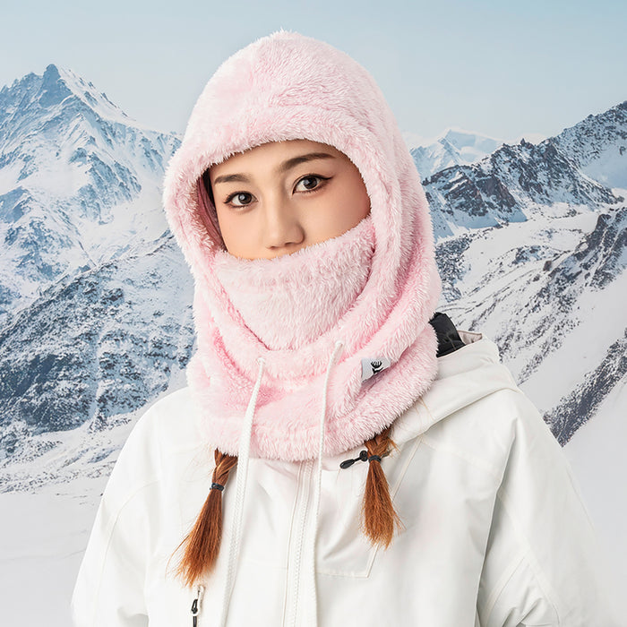 Qunature Arctic Velvet Ski Balaclava Size M - Pink