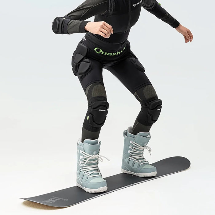 Qunature 2205000102 Ski Knee Pads Size M - Black