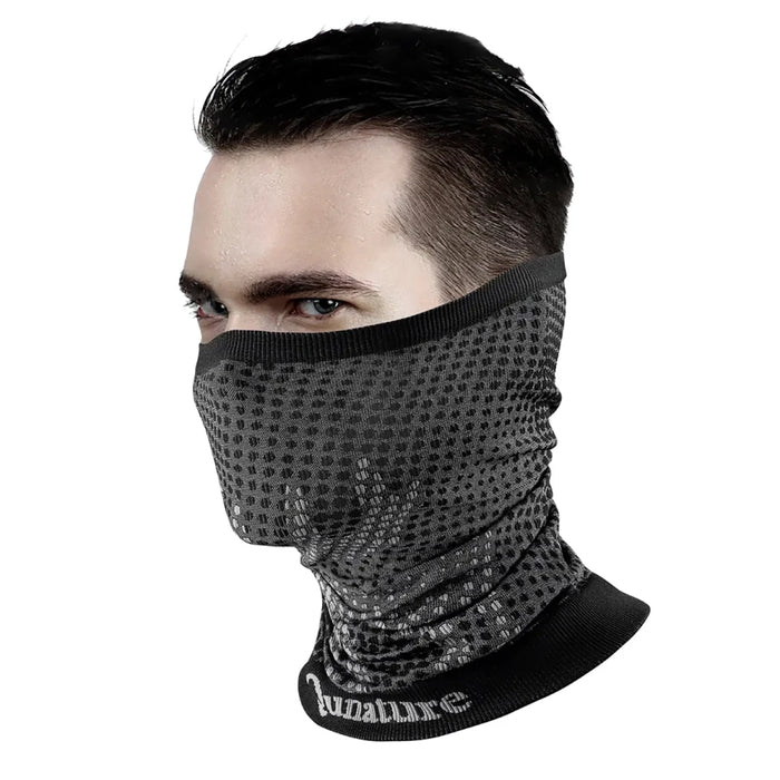 Qunature 11230014002 ski scarf, sports bandana, universal size - black