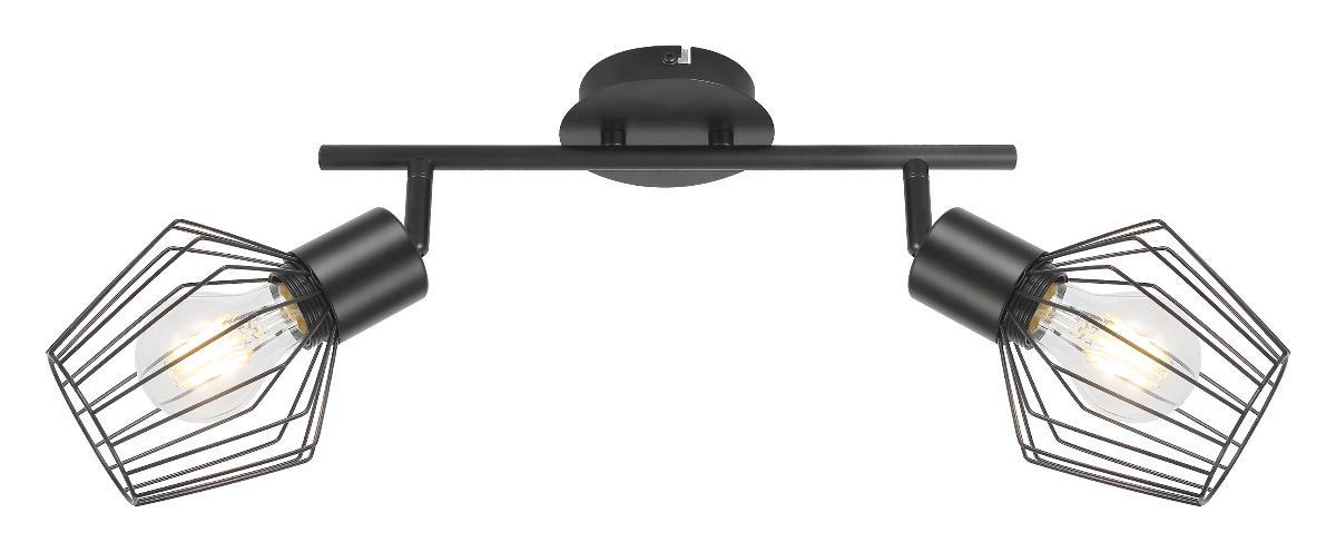 SPOTLIGHT BELANO E27 2X40W BLACK