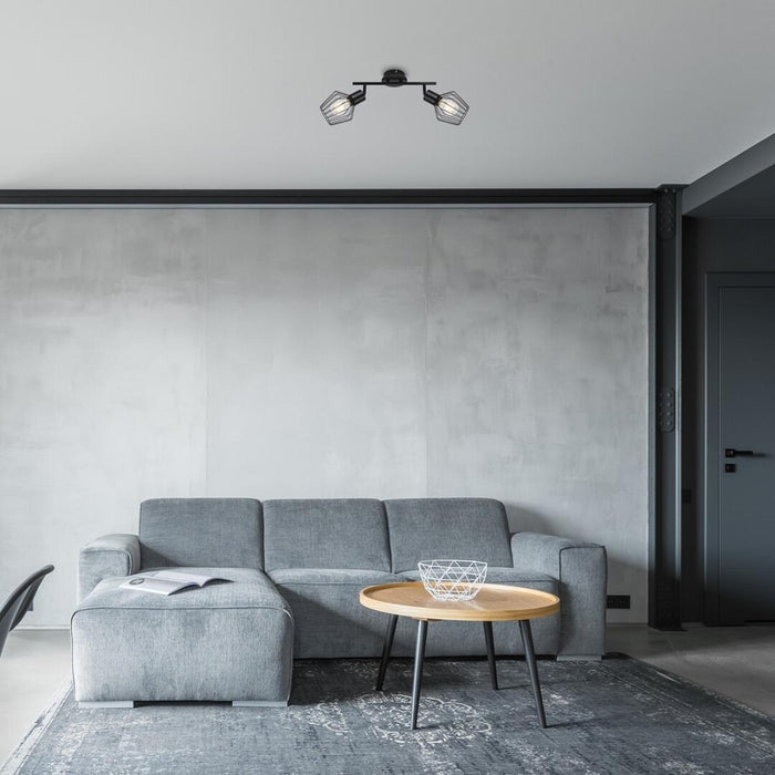 SPOTLIGHT BELANO E27 2X40W BLACK