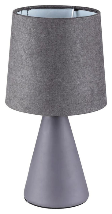 TABLE LAMP E14 MAX 40W GRAY RABALUX NALANI