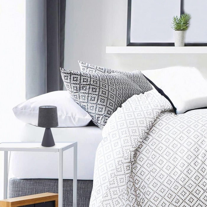 TABLE LAMP E14 MAX 40W GRAY RABALUX NALANI