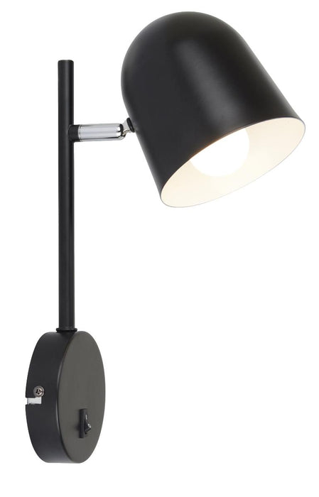 WALL APPLIANCE EGON E27 40W BLACK MAT