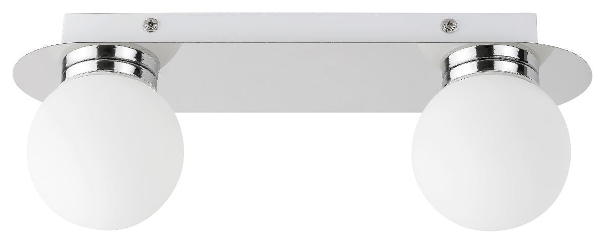 BATHROOM LIGHTING BECCA 2XG9 28W CHROME