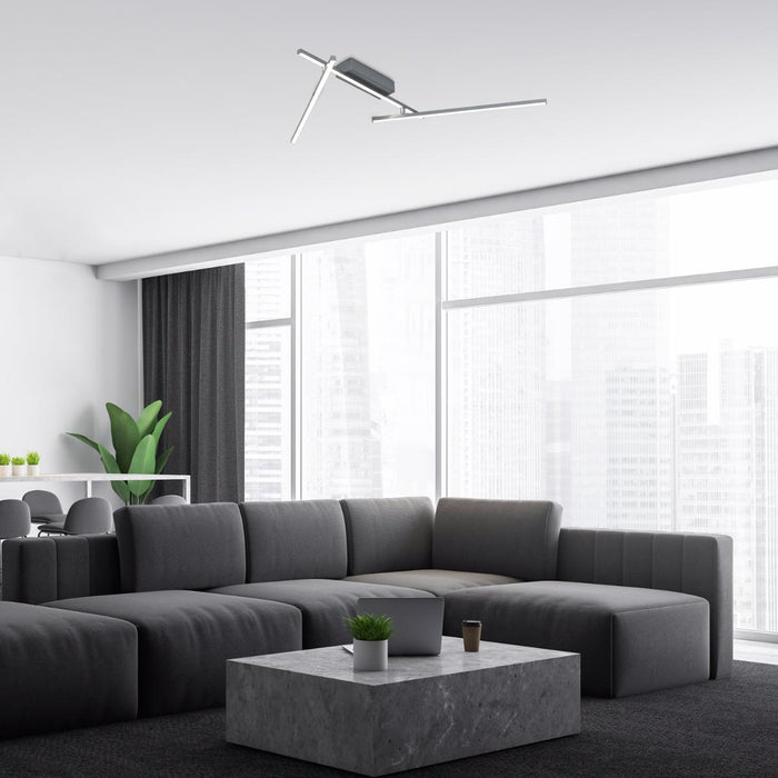 LED CEILING NEGAN 24W 1550LM SILVER