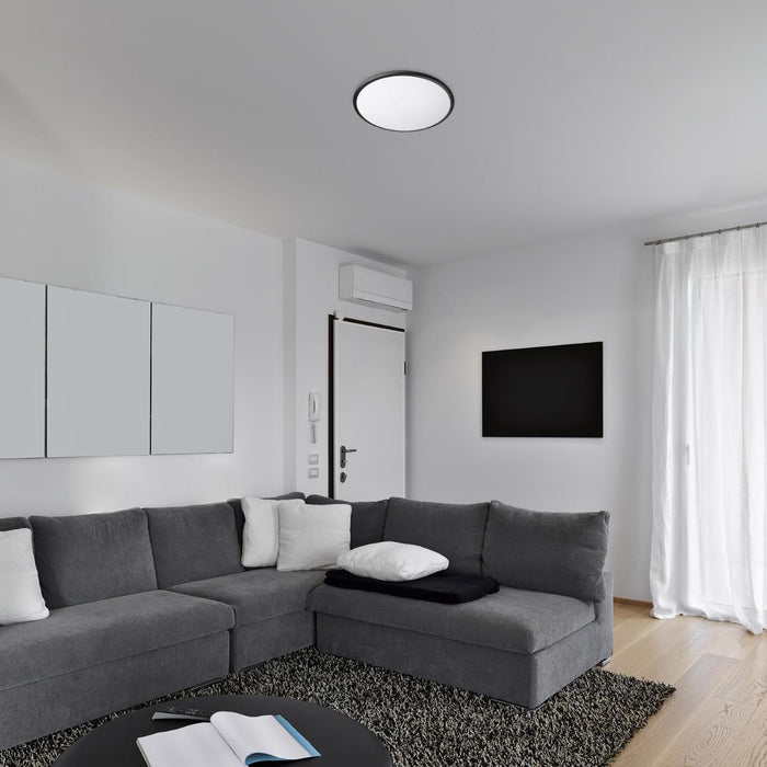 LED CEILING LIGHT ENGON 18W 940LM D27 BLACK