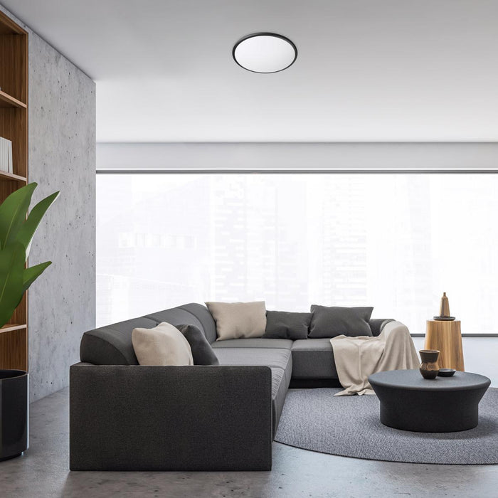 LED CEILING LIGHT ENGON 24W 1400LM D38 BLACK