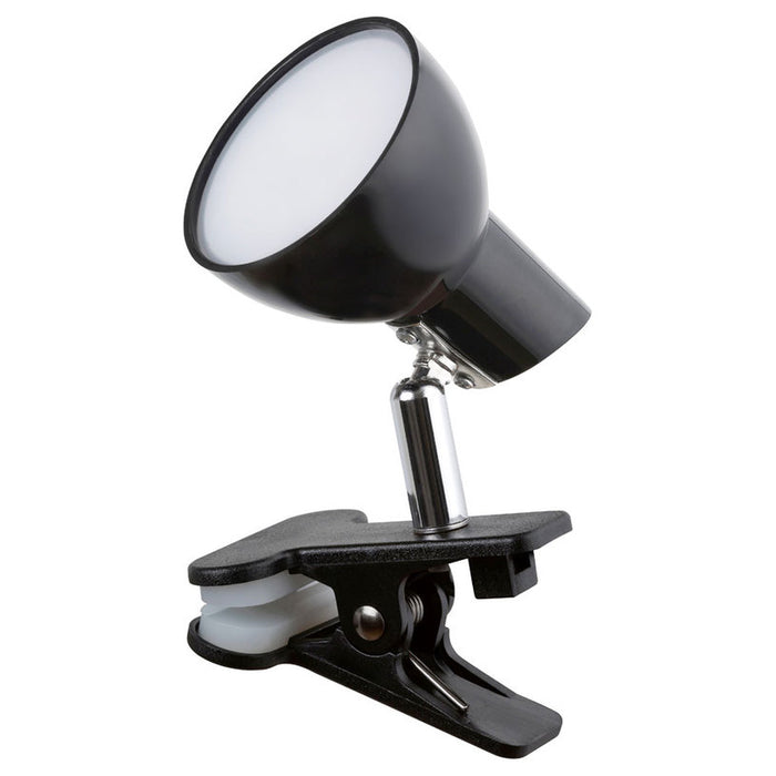 LED TABLE LAMP WITH CLIP 5W 360LM 3K BLACK RABALUX NOAH