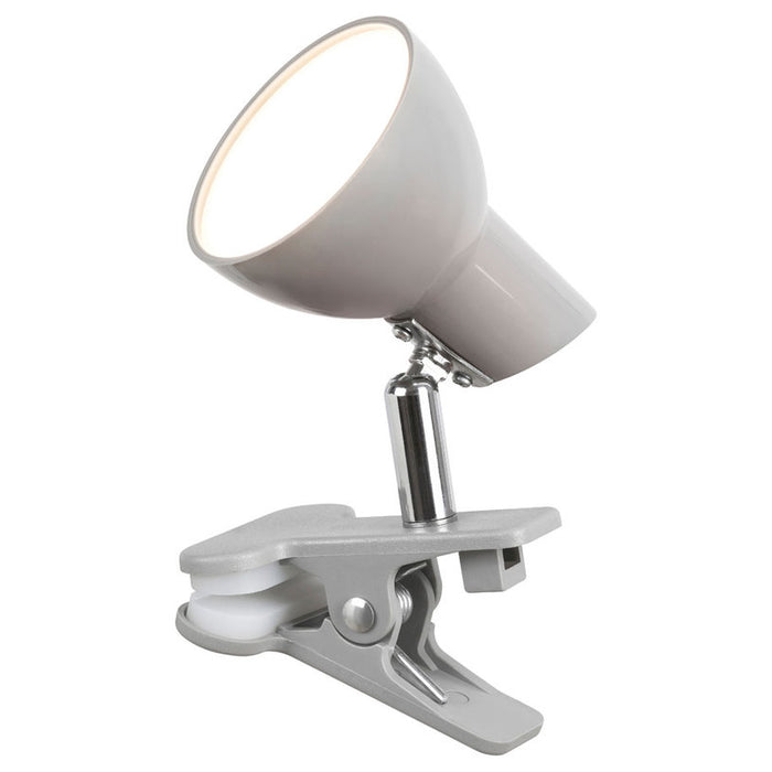 LED TABLE LAMP WITH CLIP 5W 360LM 3K GRAY RABALUX NOAH