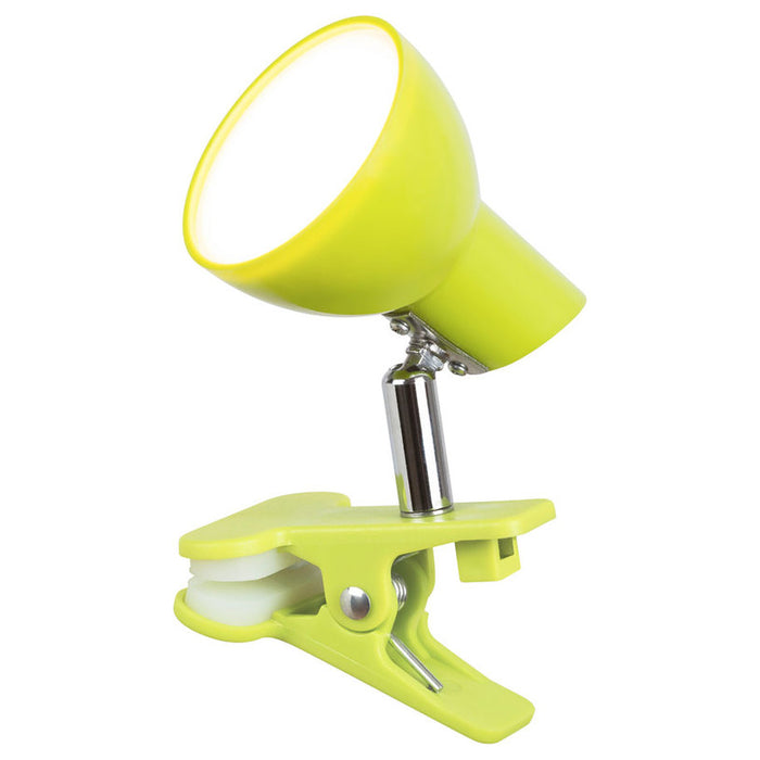 LED TABLE LAMP WITH CLIP 5W 360LM 3K GREEN RABALUX NOAH